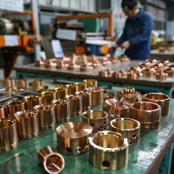custom copper machining services